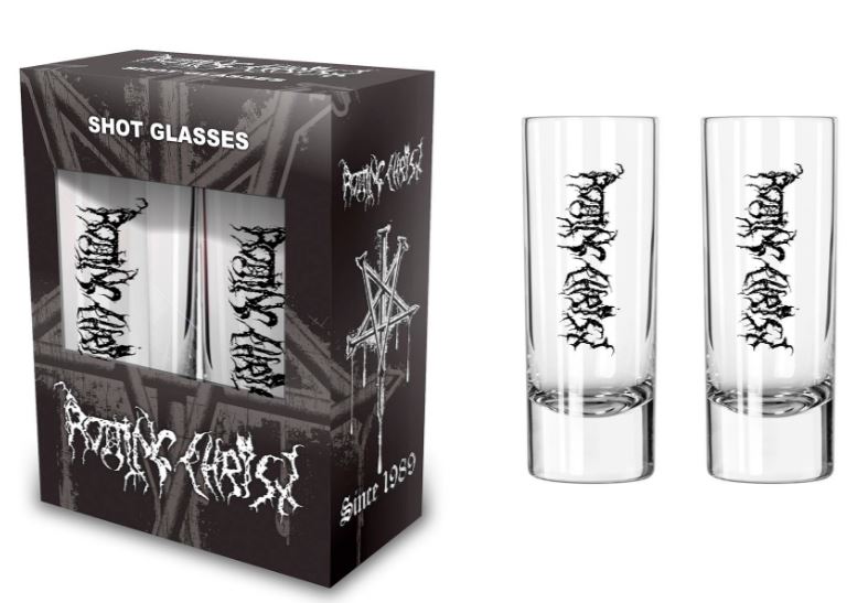 Set 2 pahare mici pt. shot  (0.06 L) Rotting Christ - Since 1989 SG010