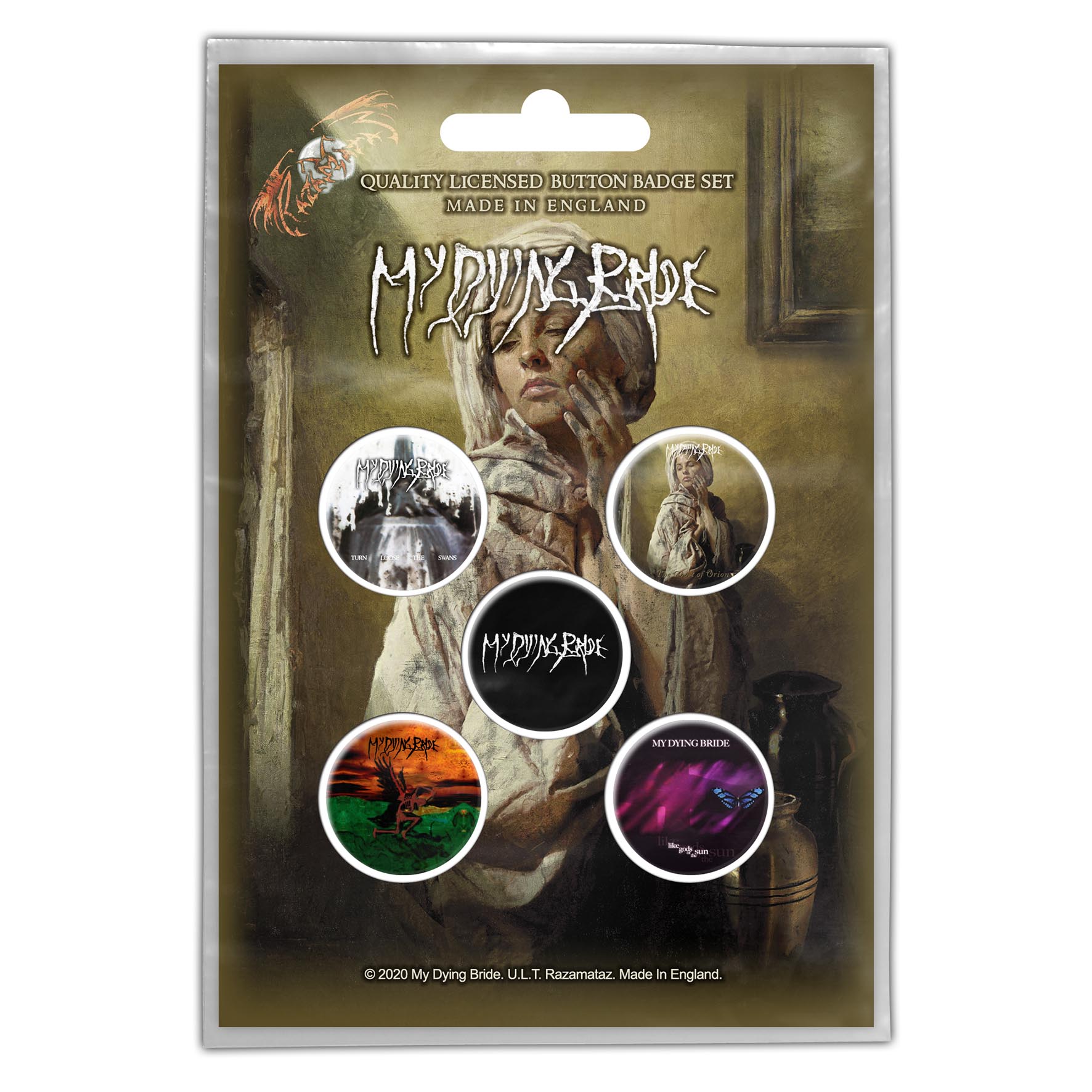 Set 5 insigne My Dying Bride - The Ghost Of Orion
