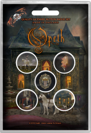 Set 5 insigne OPETH In Caude Venerum