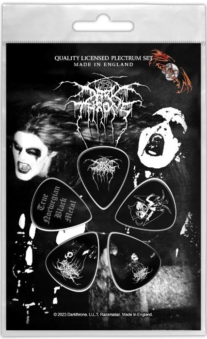 Set 5 pene de chitara DARKTHRONE - TRUE NORWEGIAN BLACK METAL PP061