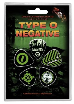 Set 5 pene de chitara TYPE O NEGATIVE World Coming Down PP047