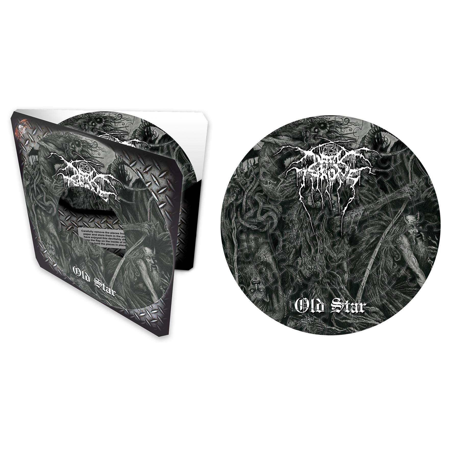 Set puzzle (72 piese) Darkthrone - Old Star