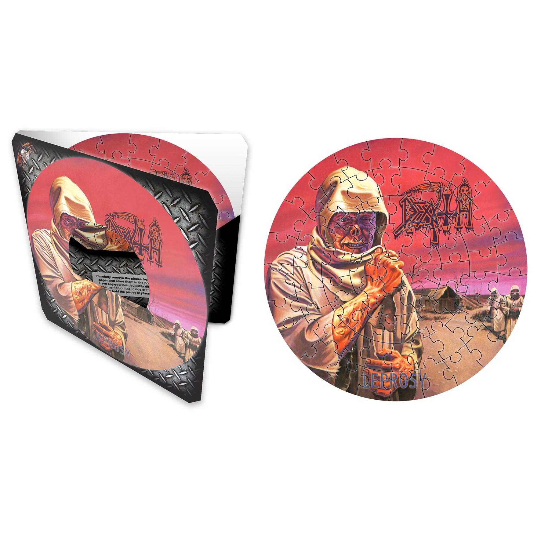 Set puzzle (72 piese) Death - Leprosy
