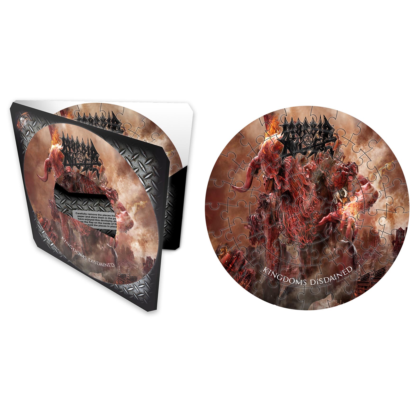 Set puzzle (72 piese) Morbid Angel - Kingdoms Disdained