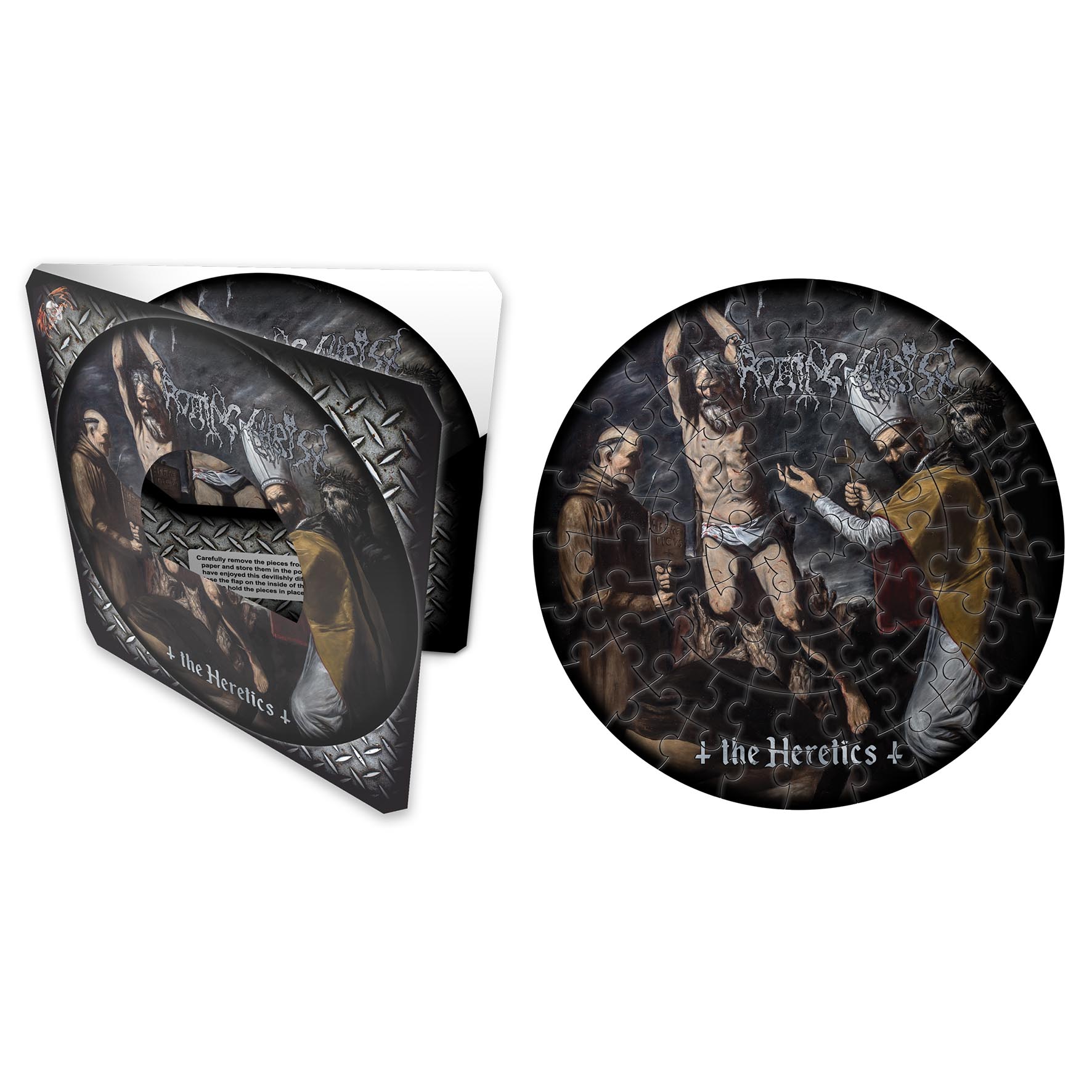 Set puzzle (72 piese) Rotting Christ - The Heretics
