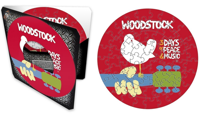Set puzzle (72 piese) Woodstock - Peace and Music