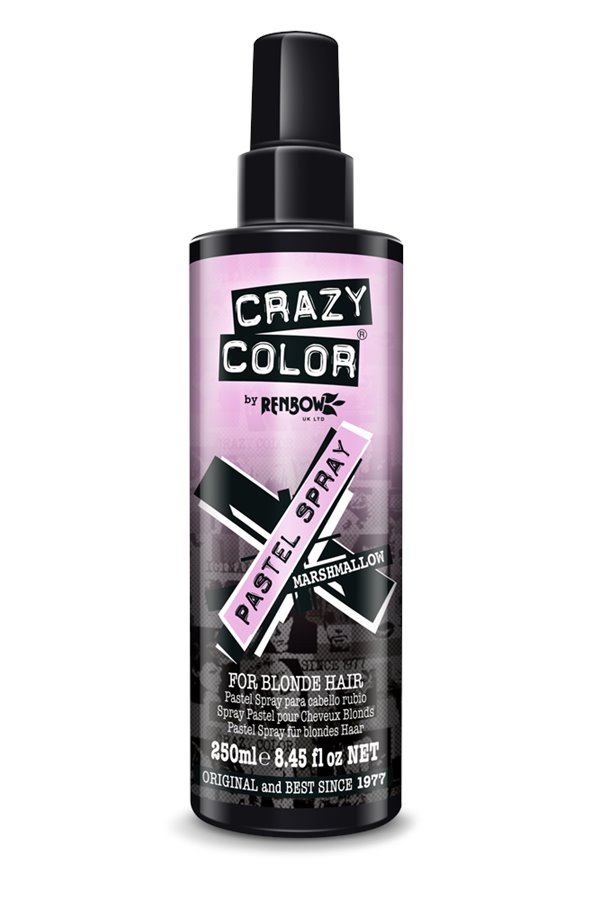 Spray pentru par Crazy Color Pastel Spray Marshmallow