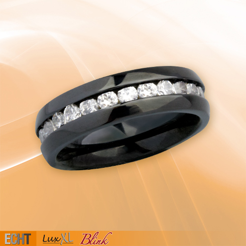 SR1011B Inel de inox cu zirconiu