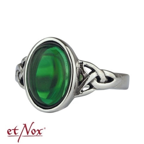 SR1190 Inel de inox Celtic Green