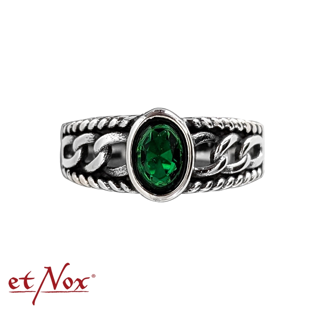 SR1229 Inel de inox Green Chain