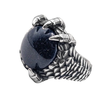 SR1329 Inel de inox - Cristal Claws