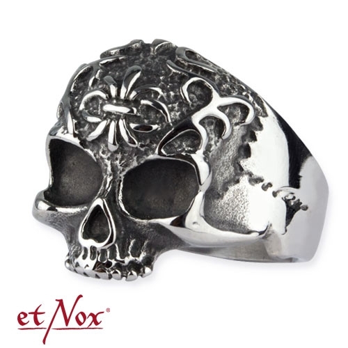SR1415 Inel de inox Ornament Skull