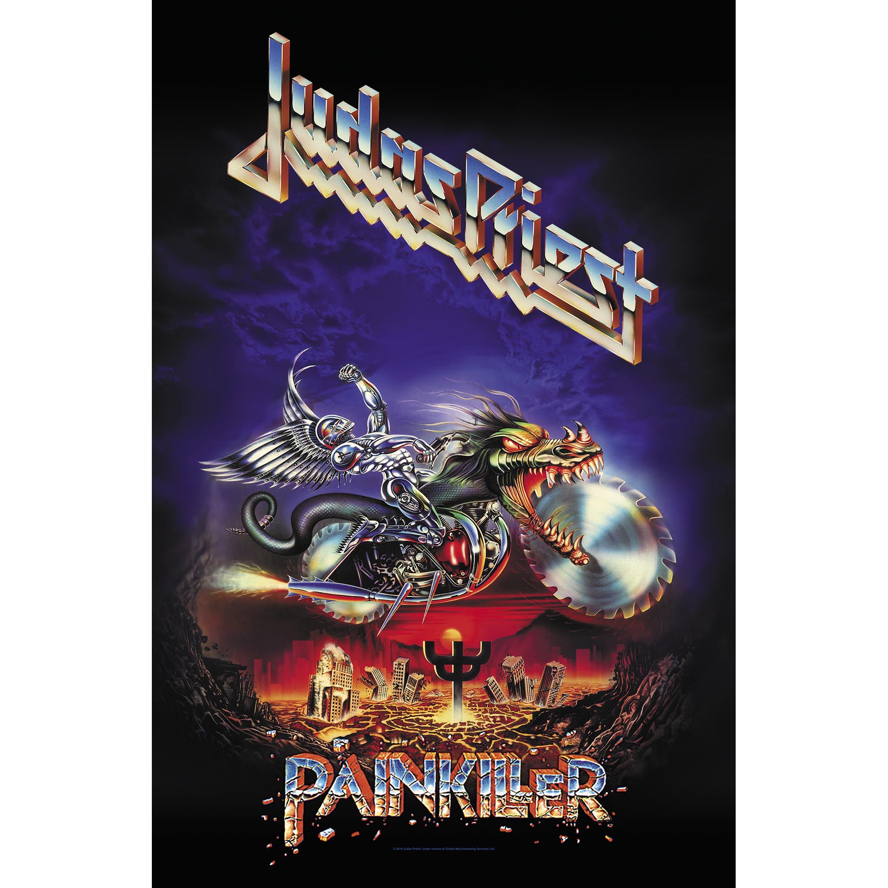 Steag JUDAS PRIEST - Painkiller TP233