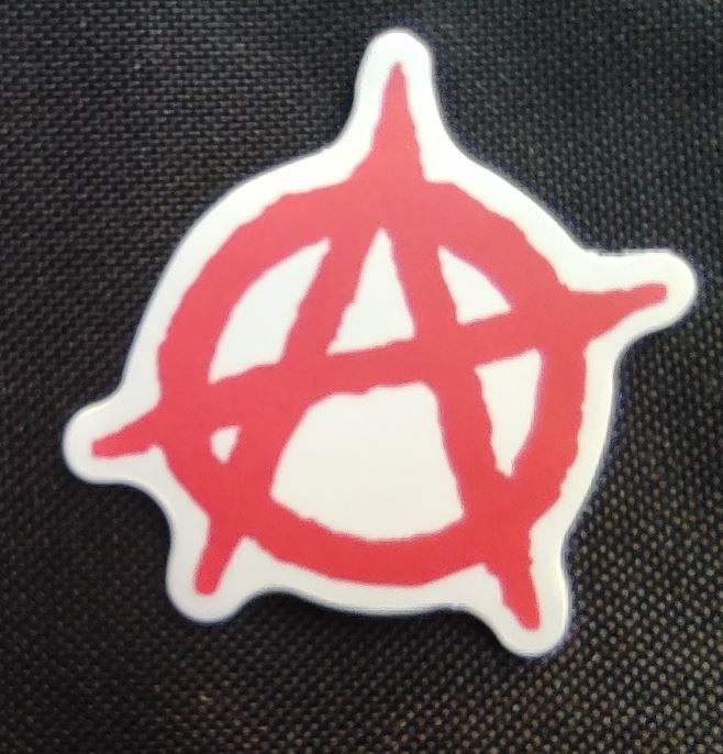 Sticker (abtibild) Anarchy Bold (JBG)