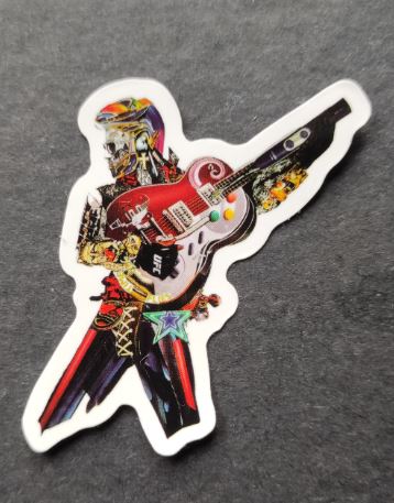 Sticker (abtibild) Chitarist (JBG)