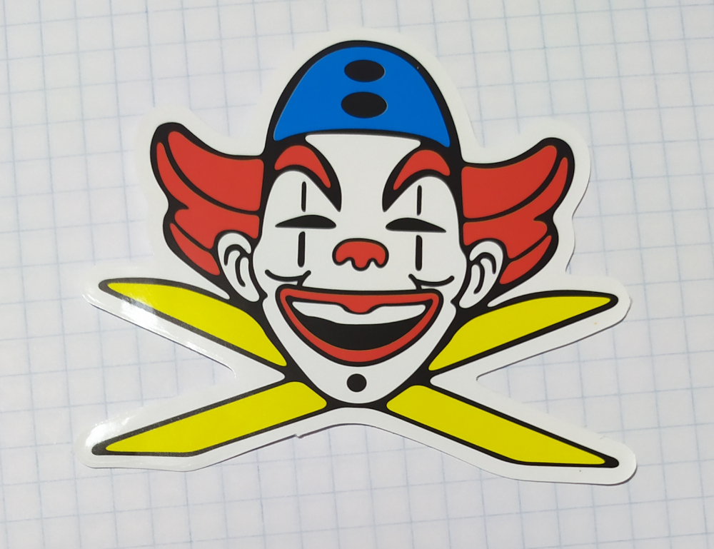 Sticker (abtibild) Clown