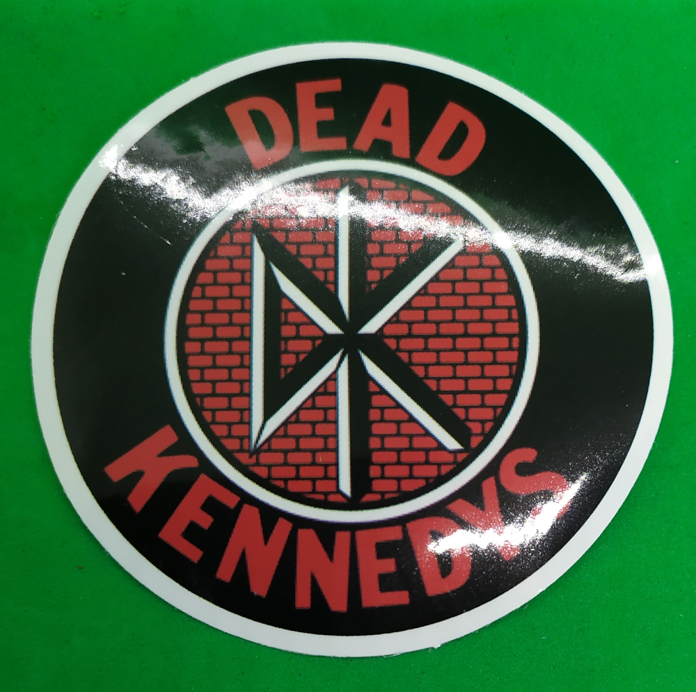 Sticker (abtibild) DEAD KENNEDYS Round Logo (JBG)