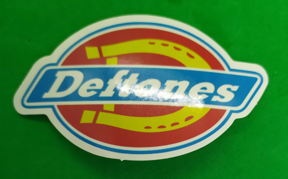 Sticker (abtibild) DEFTONES Logo (JBG)