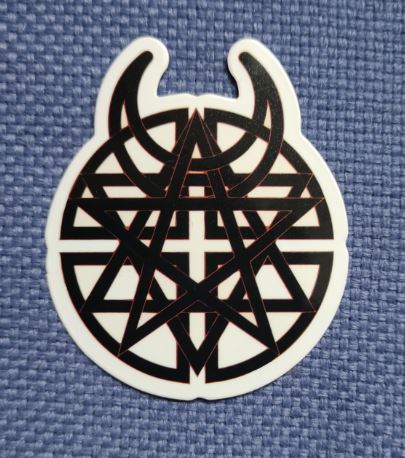 Sticker (abtibild) DISTURBED Logo (JBG)