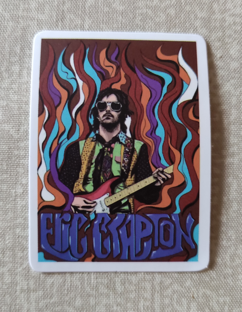 Sticker (abtibild) ERIC CLAPTON (JBG)