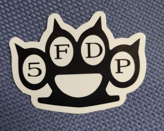 Sticker (abtibild) Five Finger Deat Punch (JBG)