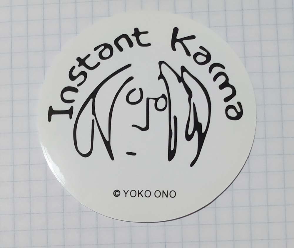 Sticker (abtibild) INSTANT KARMA