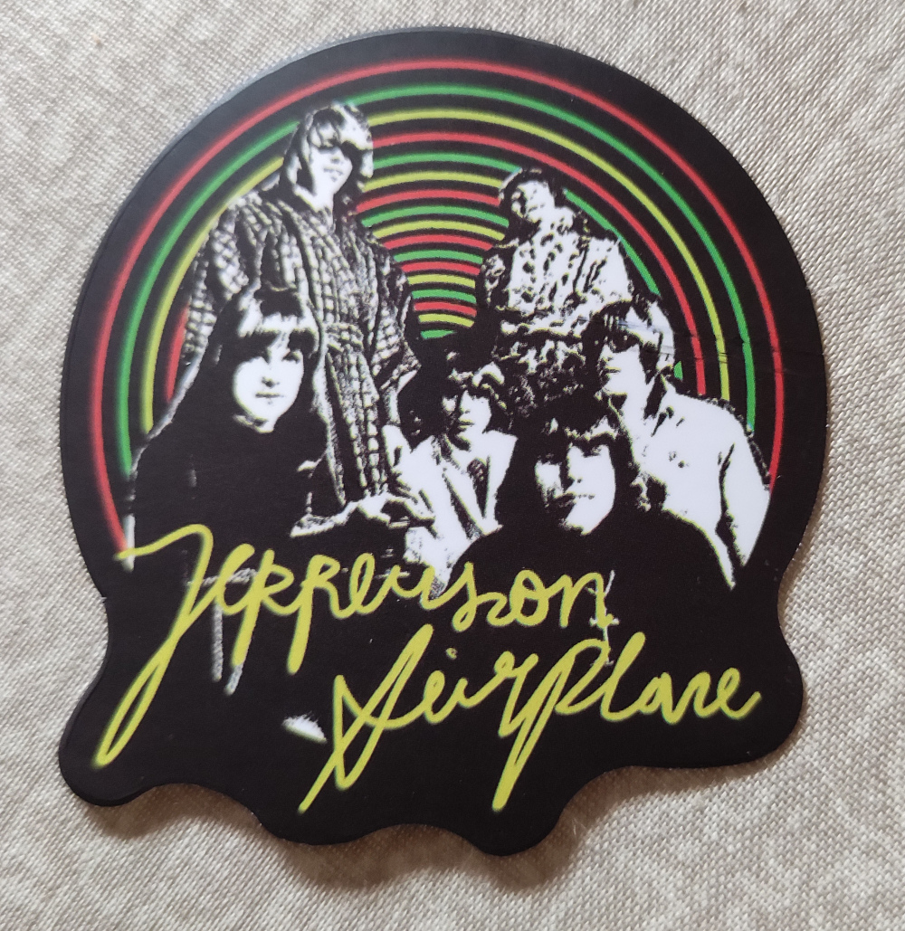Sticker (abtibild) JEFFERSON AIRPLANE (JBG)
