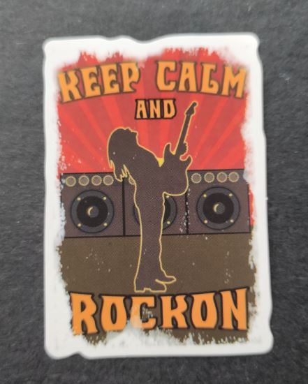 Sticker (abtibild) Keep Calm and Rock On (JBG)