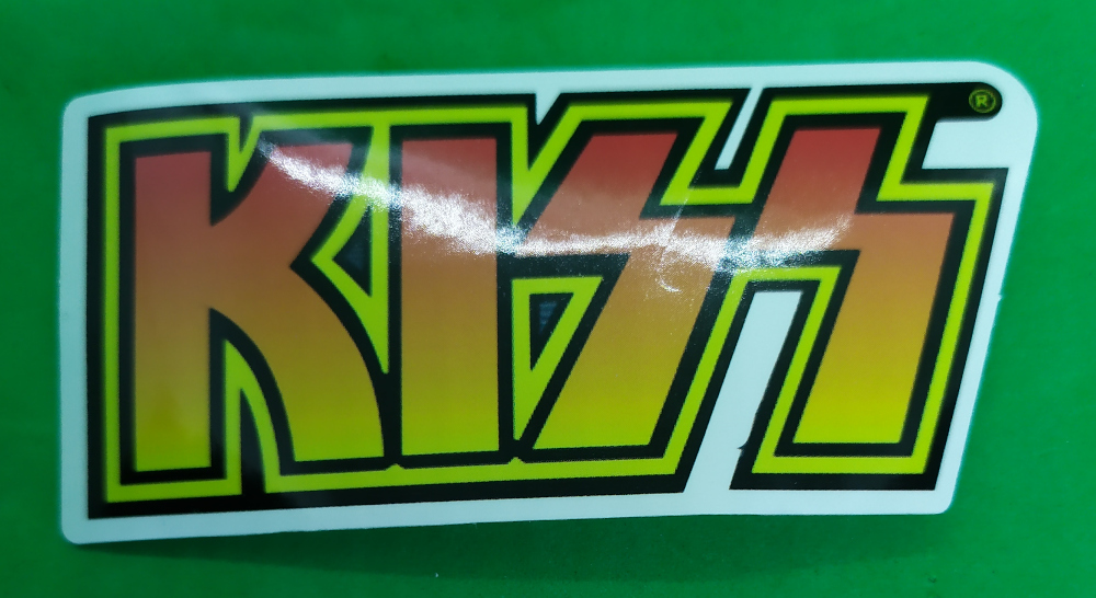 Sticker (abtibild) KISS Logo (JBG)
