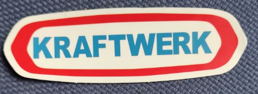 Sticker (abtibild) Kraftwerk (JBG)