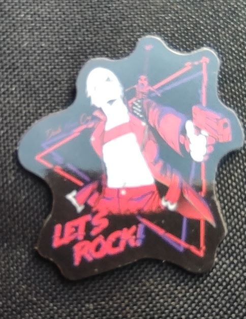 Sticker (abtibild) Lets Rock Boy (JBG)