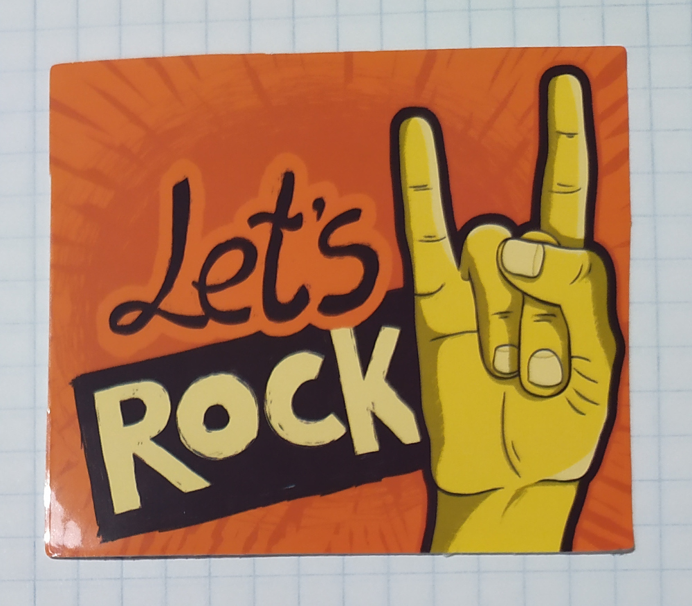 Sticker (abtibild) LETs Rock
