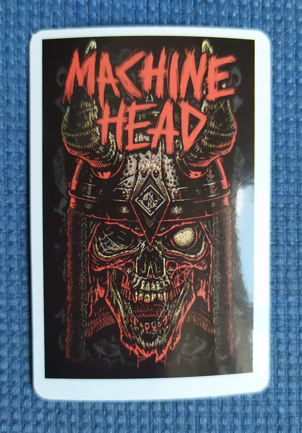 Sticker (abtibild) MACHINE HEAD (JBG)