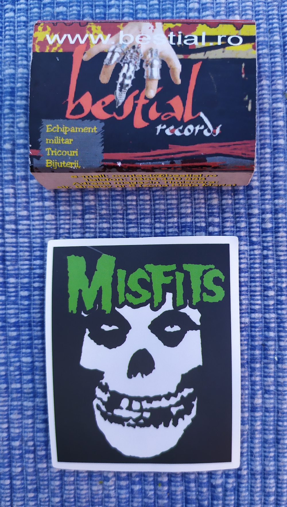 Sticker (abtibild) mic MISFITS (JBG)