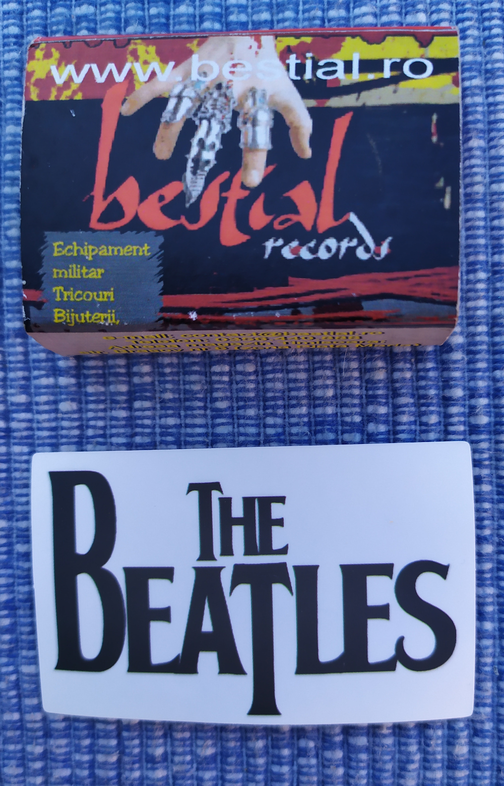 Sticker (abtibild) mic THE BEATLES Logo (JBG)