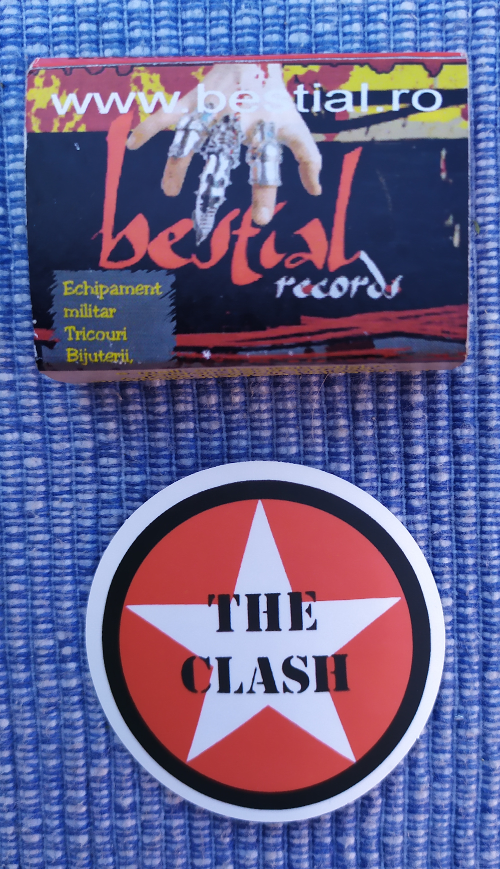 Sticker (abtibild) mic The Clash (JBG)