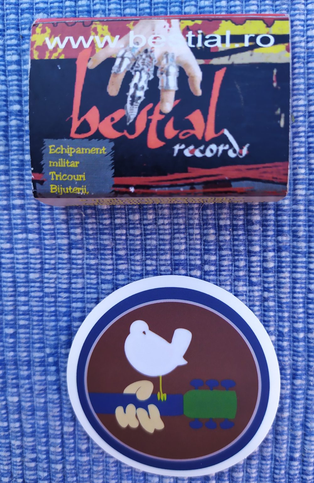Sticker (abtibild) mic Woodstock Logo (JBG)