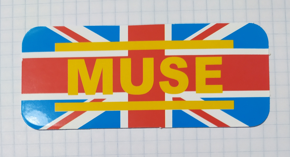 Sticker (abtibild) Muse (JBG)