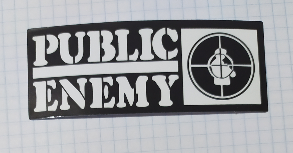 Sticker (abtibild) Public Enemy