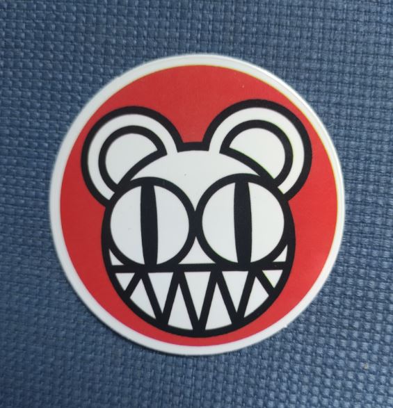 Sticker (abtibild) Radiohead Circle Logo (JBG)