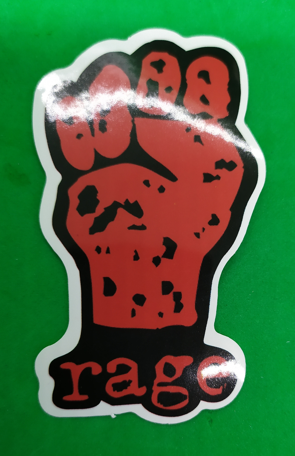 Sticker (abtibild) Rage Against the Machine Fist (JBG)