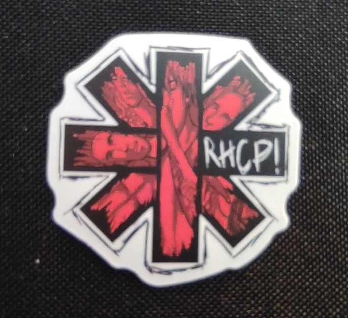 Sticker (abtibild) Red Hot Chili Peppers Band Logo (JBG)