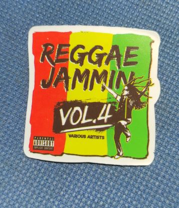 Sticker (abtibild) Reggae Jammin (JBG)