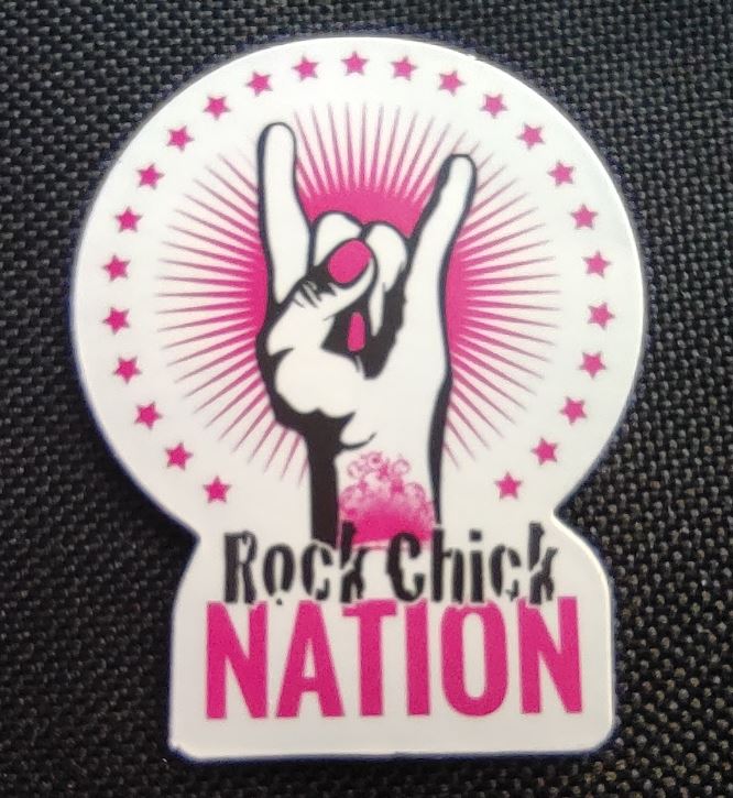Sticker (abtibild) Rock Chick Nation (JBG)
