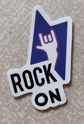 Sticker (abtibild) Rock On (JBG)