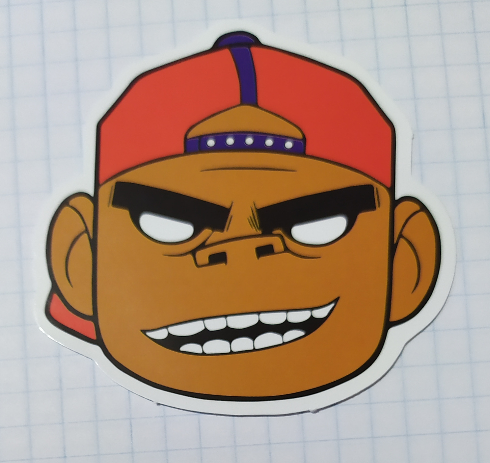 Sticker (abtibild) Russell Hobbs Gorillaz
