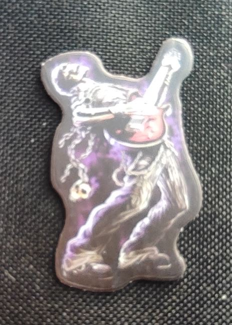 Sticker (abtibild) Skeleton Guitarist 2 (JBG)