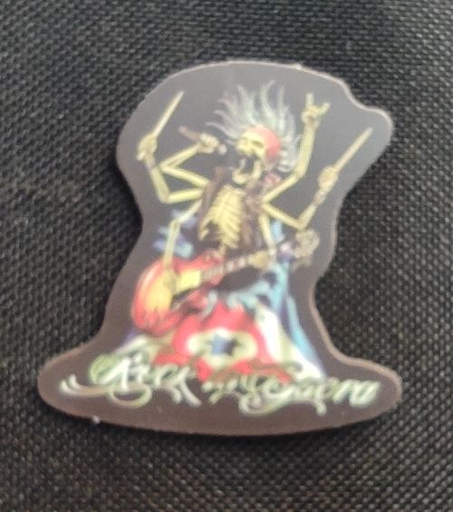 Sticker (abtibild) Skeleton Guitarist 3 (JBG)