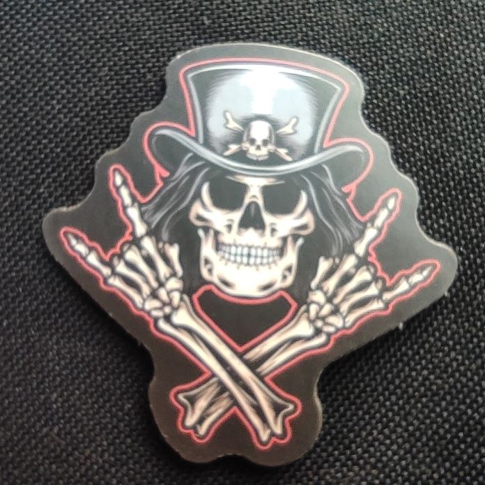 Sticker (abtibild) Slash Skeleton (JBG)