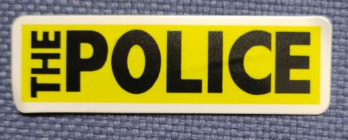Sticker (abtibild) The Police Logo big (JBG)